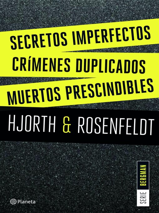 Cover image for Secretos imperfectos + Crímenes duplicados + Muertos prescindibles (Pack)